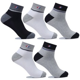 Spris 스프리스 남자캐주얼양말 단목 5켤레 SP1016 면양말 Spris Men's Casual Ankle Socks 5 Pairs SP1016 Cotton Socks