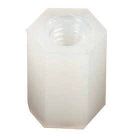 HEX Thread Spacers M3 NYLON66 8mm Standoff Bolts & Feet Fasteners & Hardware Pack of 10 | D01488