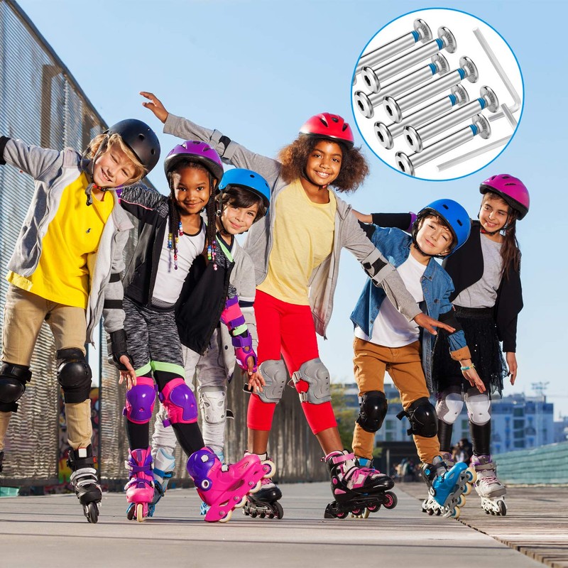 20 Sets Skate Wheel Socket Screw Inline Roller Skate Screws