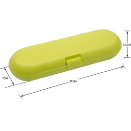Nincha Plastic Electric Toothbrush Travel Case for Oral-B Pro Series, Green