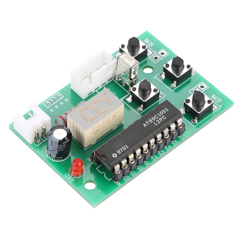 DC 4-6V 2-Phase 4-Wire Stepper Motor Driver Adjustable Speed with