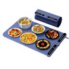 Food Warming Mat Electric Warming Tray-8S Fast Heating Silicone Roll