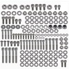 labwork 667 Pcs Polished Stainless Steel Bolt Screw Kit Set