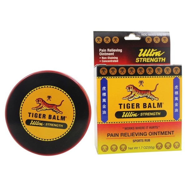 Tiger Balm Ultra Strenght Pain Relief, 50g,260298
