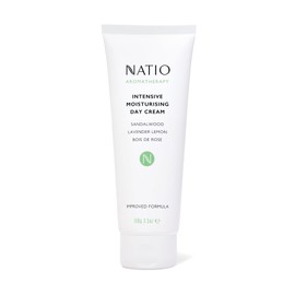 Natio Australia Aromatherapy Intensive Moisturising Day Cream 100g - Hydrating Facial Moisturiser for Stressed, Tired & Thirsty Skin - Made in Australia