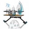 efluky Ironing Board Hanger with Removable Hooks, Ironing Board Holder