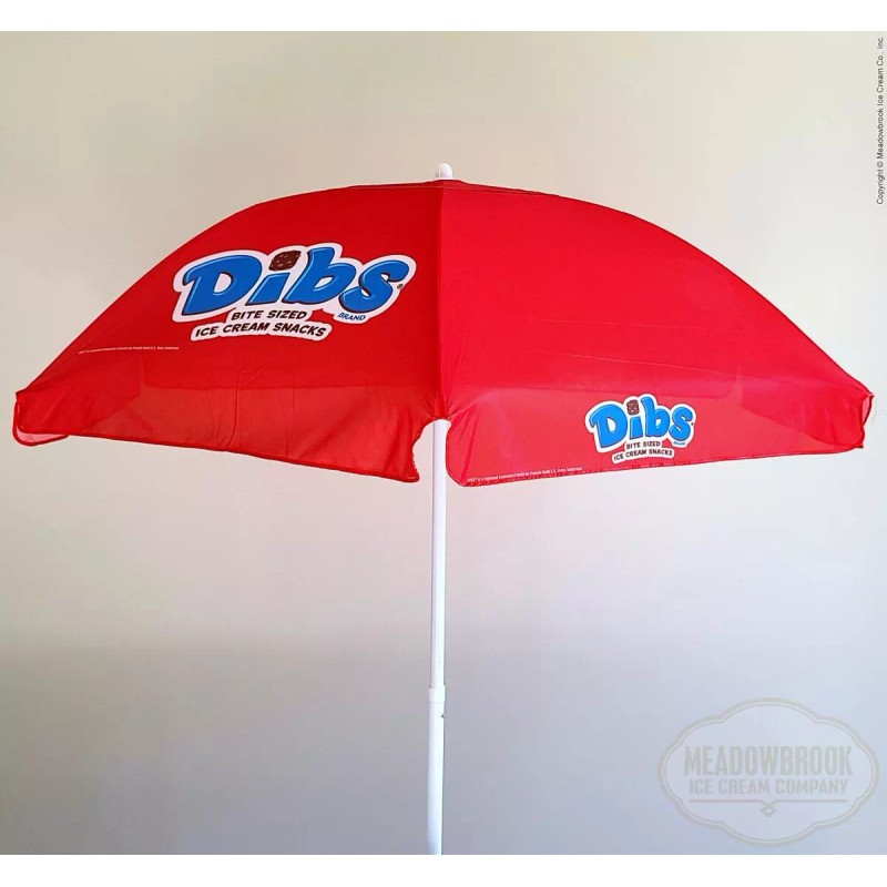 Dibs Ice Cream Push Cart Umbrella - NEW - Read