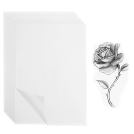 50Pcs A4 Size Transparent Vellum Paper Pencil Markers Translucent Tracing Paper Painting Cover Non-Stick Diamond Painting Paper for Tracing Drawing Animation