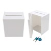 Aoakua Acrylic Keyed Questionnaire Box Money Box Donation Box Charity