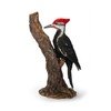 Hi-Line Gift Ltd. Pileated Woodpecker on Tree Trunk Garden Statue