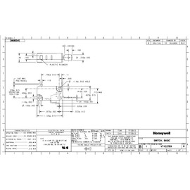 HONEYWELL S&C V7-1C27E9 MICRO SW, PIN PLUNGER, SPST-NO, 15A 277V (1 piece)