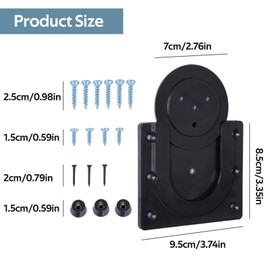 CLKE Dartboard Bracket Hanging Dartboards, Dart Board Stand Hanging Kit for Targets, Archery Games, Dartboards Device, for Steel Dartboards