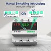 63A 110V Automatic Transfer Switch 50/60Hz Dual Power L1 Priority