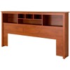 Prepac King Bookcase Headboard, Cherry