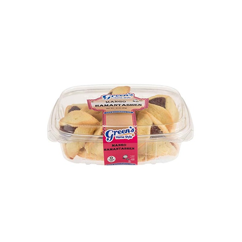 Green's Bakery Mango Hamantashen, 3 Pack 12 oz. Buttery, Fresh