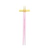 Cutipol Goa Pink Gold Single Set of Chopsticks (with rest) / 큐티폴 고아 핑크골드 젓가락 1인조(받침포함)