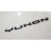 GMC 1PC Gloss Black Rear Tailgate Yukon Letter Emblem 2021-2023