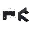 SupConn Upgraded 2x4 Galvanized Workbench Corner Brackets Kit,8pcs