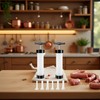 2 Set Sausage Stuffer, Homemade Manual Sausage Maker, Fast Meat