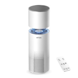 Afloia Humidifier and Air Purifier in One, Air Purifier and Evaporative Humidifier Combo for Home, 24dB Quiet Air Cleaner Remove Pets Dust Dander Hair Allergy Pollen Smoke Smell for Room