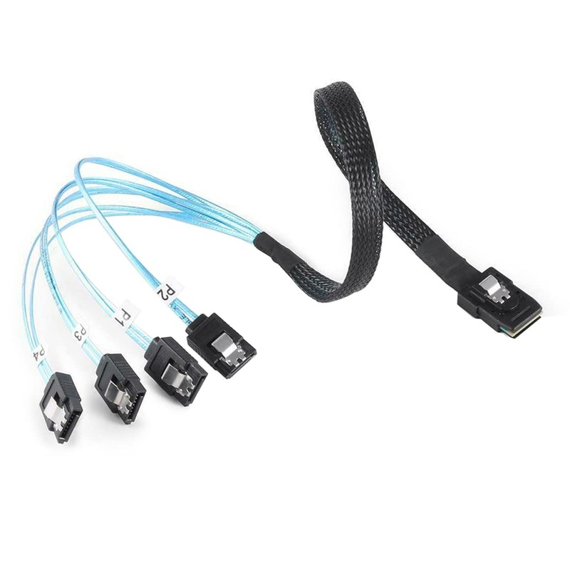 Bolwins H72S Mini SAS SFF 8087 36P to 4x SATA