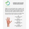 QiEco Soft Bamboo Cotton Kids Gloves for Eczema, Dry Skin