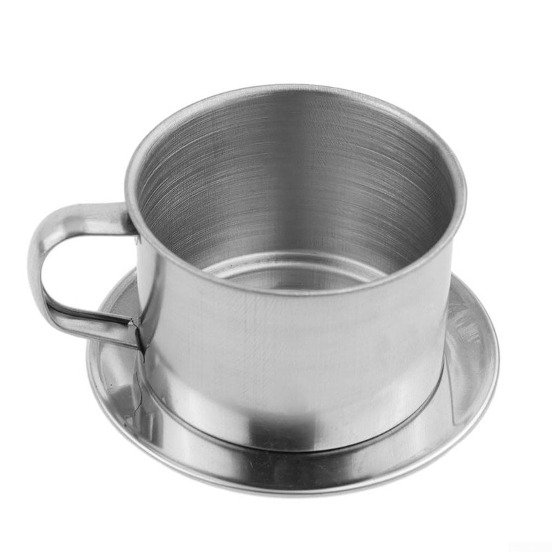 Vietnam Coffee Pot, Stainless Steel Vietnamese Coffee Drip Filter Coffee
