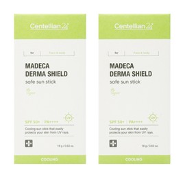 Centellian24 Madeca Derma Shield Safe Sun Stick 18g (SPF50+) 2pcs / 센텔리안24 마데카 더마쉴드 세이프 선스틱 18g(SPF50+) 2개