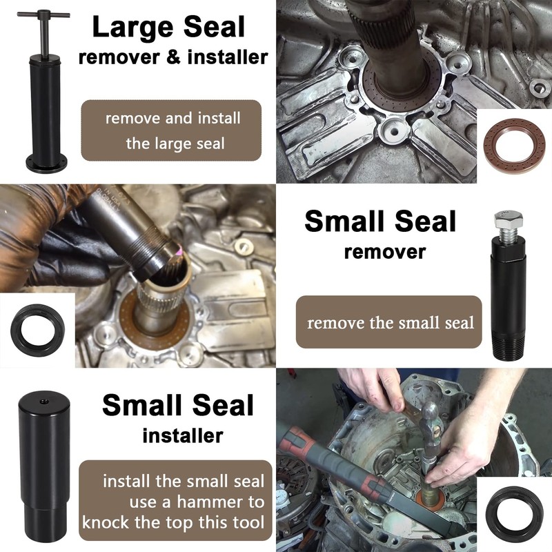 johntruck Dual Clutch Transmission Input Seal Remover & Installer Tool