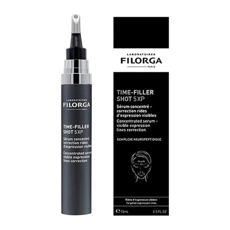 Filorga Time Filler Shot 5xp Sérum Antiedad Antirrugas Día Noche