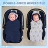 LAT Baby Swaddling Blanket Baby Seat - Blanket Pram 90