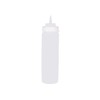 Chef Inox Wide Mouth Squeeze Bottle, 720 ml Capacity, Clear