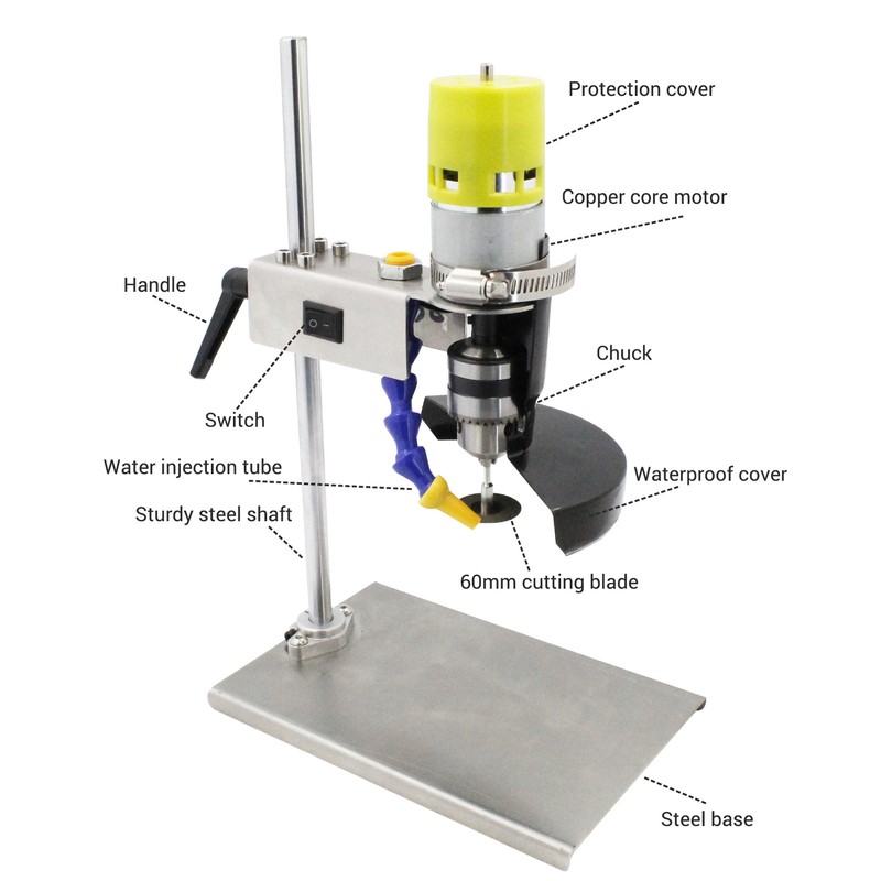 Electric Glass Bottle Cutter Cutting Tool Cutting Machine with 7