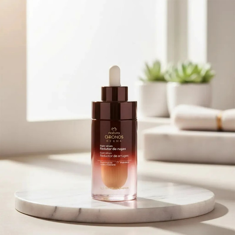 Super Serum Reductor De Arrugas 30ml Chronos Natura Momento de