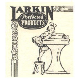 Larkin Trading Card Reproduction Frog Fishing