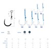 BKK Assist Hooks Heavy Jigging 11/0 qty2