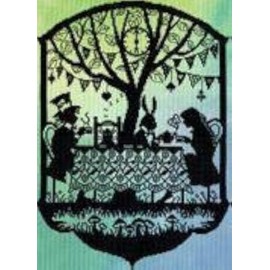 Bothy Threads Fairy Tales Counted Cross Stitch - Mad Hatter's Tea Party