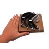 SKIR'CO Pipe Clamps with Rubber Coating for 75-80 mm Pipes,