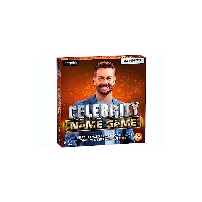 Imagination Games Celebrity Name Board Game