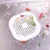 Kitchen 2 pcs Bathroom Kitchen Waste Sink Strainer Hair Filter