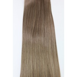 WIG ME UP - EX03-GGO-14 Clip-In Hair Extensions Full Head Colour Dark Blonde (14) Length 40 cm 8-Piece Set