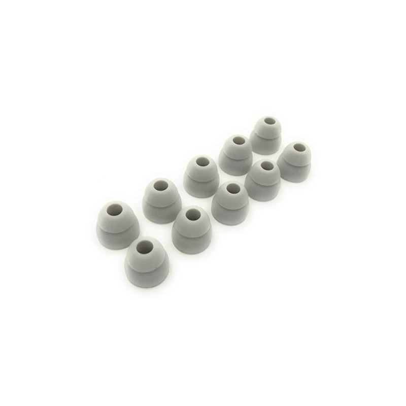 5 Pairs of Double Flange Replacement Earbud Tips fit Powerbeats,