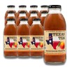 Texas Tea Fredericksburg Peach Tea – Organic Black Tea with