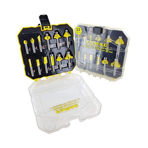FAMAG Profi Line 3382.812 Carbide Cutter Set 12 Pieces Shank
