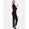 Bellivalini BLV50-212 Women's One-Piece Jumpsuit with Tie Belt Leisure Suit,