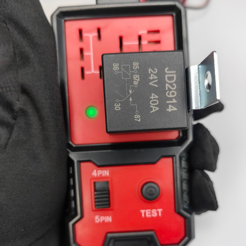 JD2914 24V 40A Relay with Wired Socket – 5-Pin SPDT