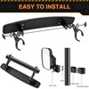 UTV Side Rear View Mirror With 1.75" to 2" Roll