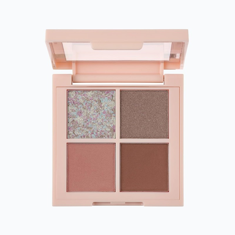 Revlon Dazzle Eyeshadow Quad 013 Rose Raster Color Image: Greyish