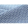 1-65616-86-KON Natsuhashi Pattern Woven Handkerchief Towel, Watane Diagonal Pattern, Chamon,