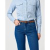 Wrangler Women's Thin Western Belt, Cognac